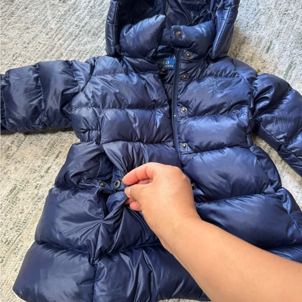 Polo by Ralph Lauren Dark Blue Quilted Jacket - Picture 14 of 14